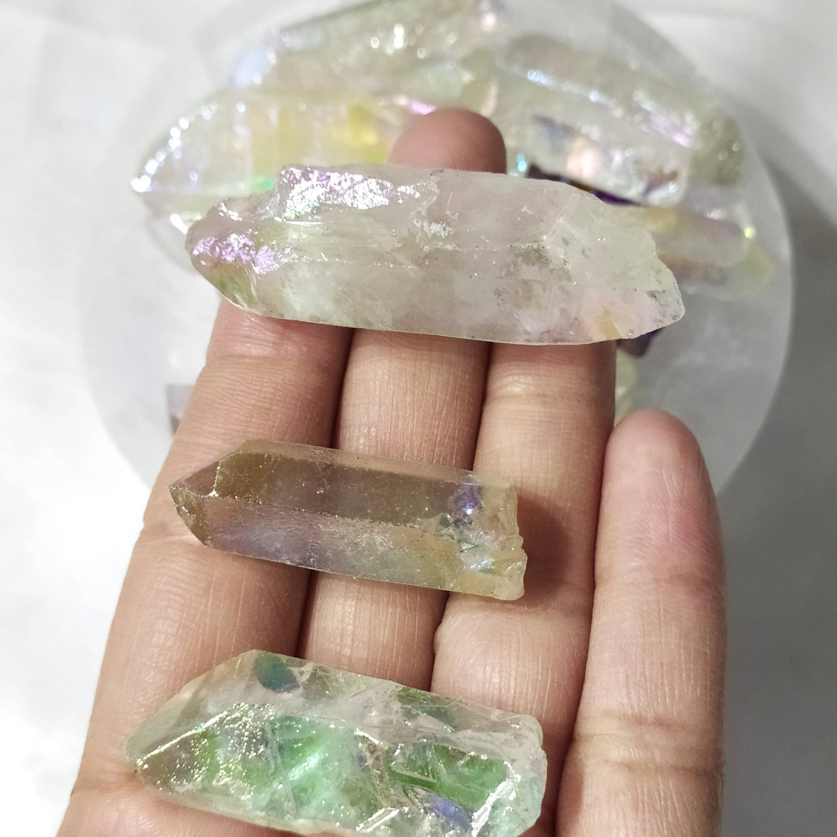 Angel Aura Quartz Point - Candle Queen Candles