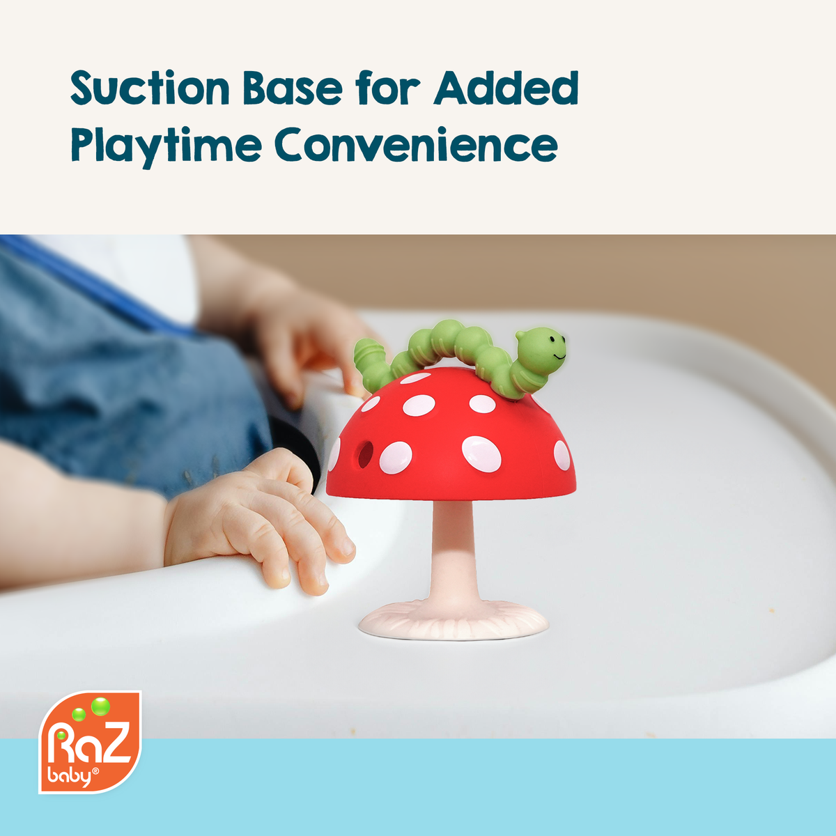 Chompy Grip Teether: Red