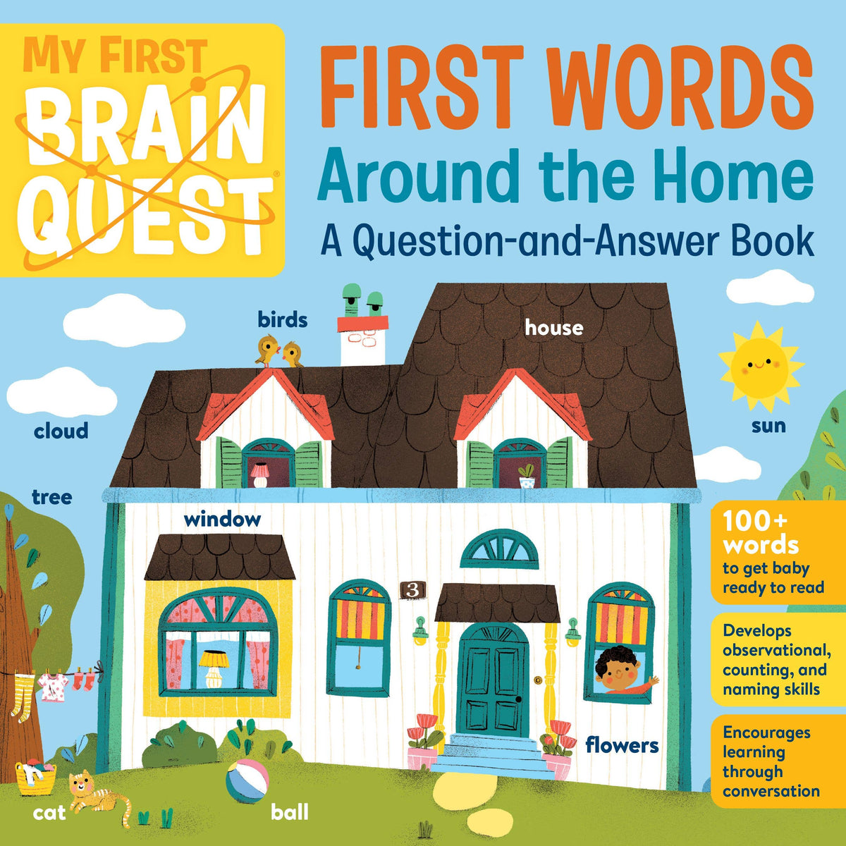 My First Brain Quest First Words: Around the Home: Board Book