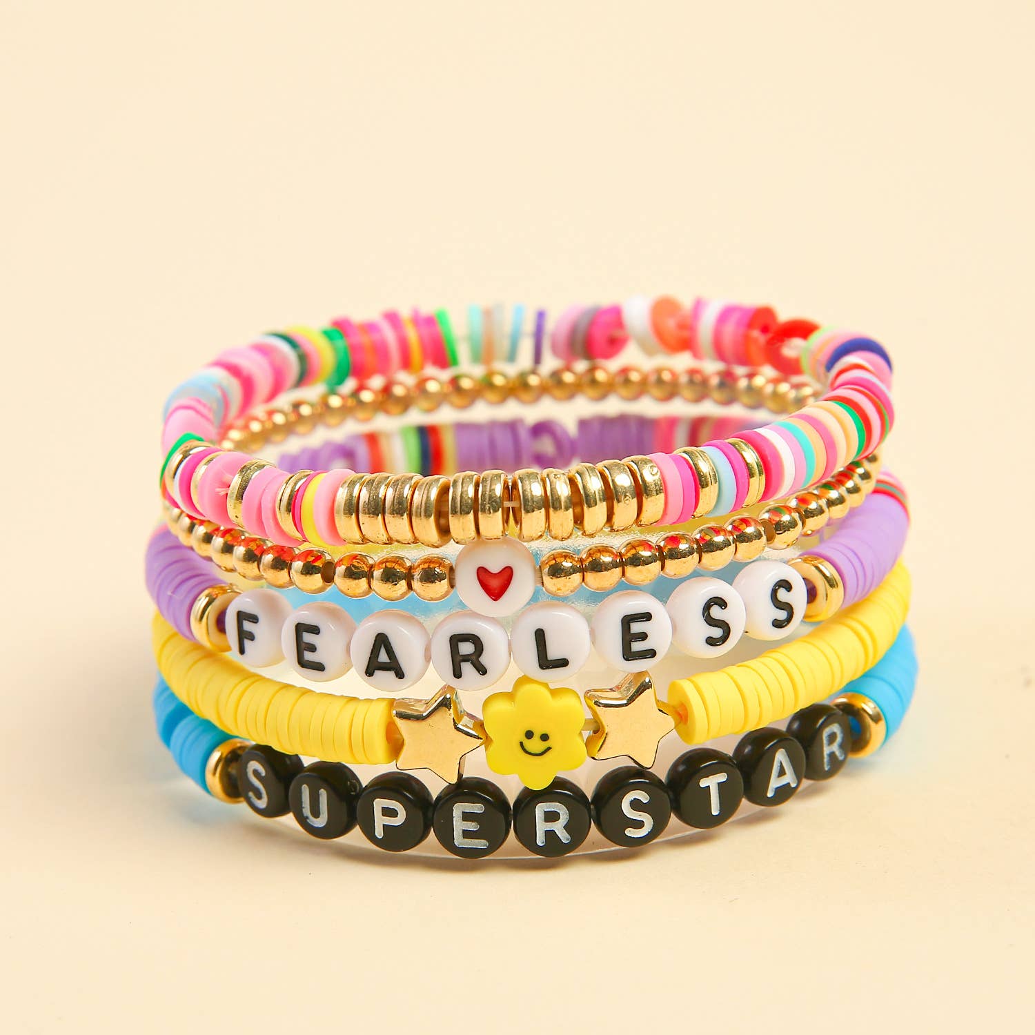 Taylor Swift Bracelet Set Colorful Beads Friendship Bracelet: