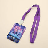 Kpop Demon Hunters HUNTRIX Printed Lanyard ID Holders - Candle Queen Candles
