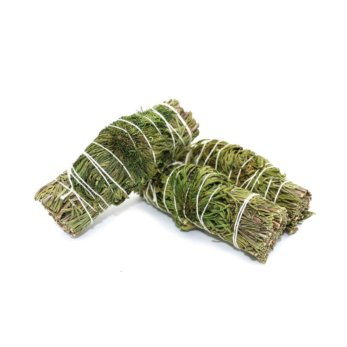'Jericho Dreams' Floral Rosemary Sage Smudge Stick (4 in.)