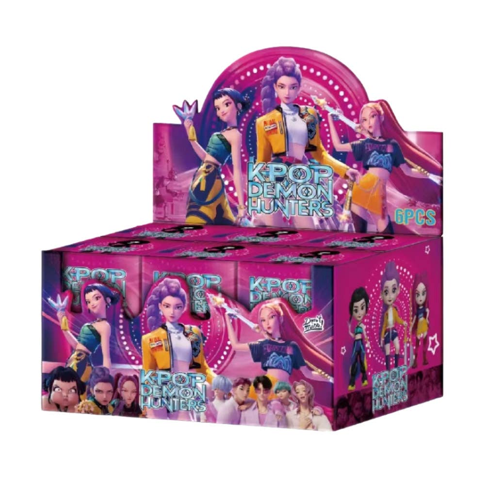 Kpop Demon Hunters Huntrix Figure Keychain Blind Box Trading Card - Candle Queen Candles