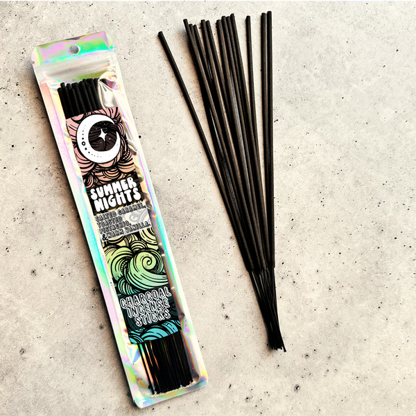 Summer Nights | 9  Inch Incense Stick | Charcoal Incense