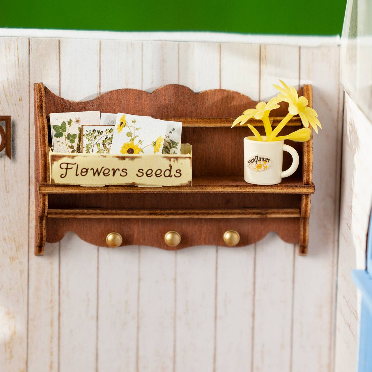 DIY Miniature House Kit: Dreamy Garden House