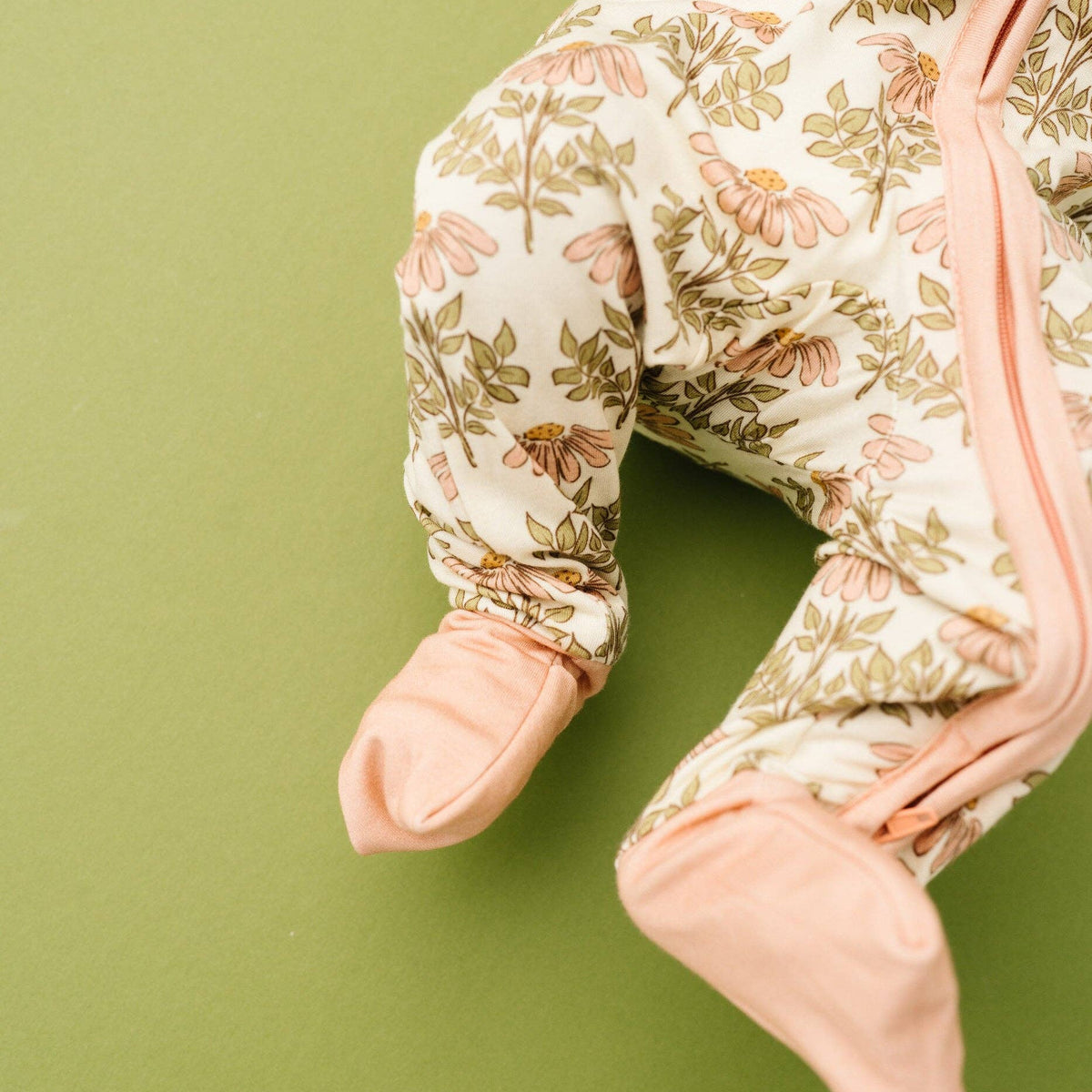 Timeless Petals Bamboo Sleeper: 12-18M