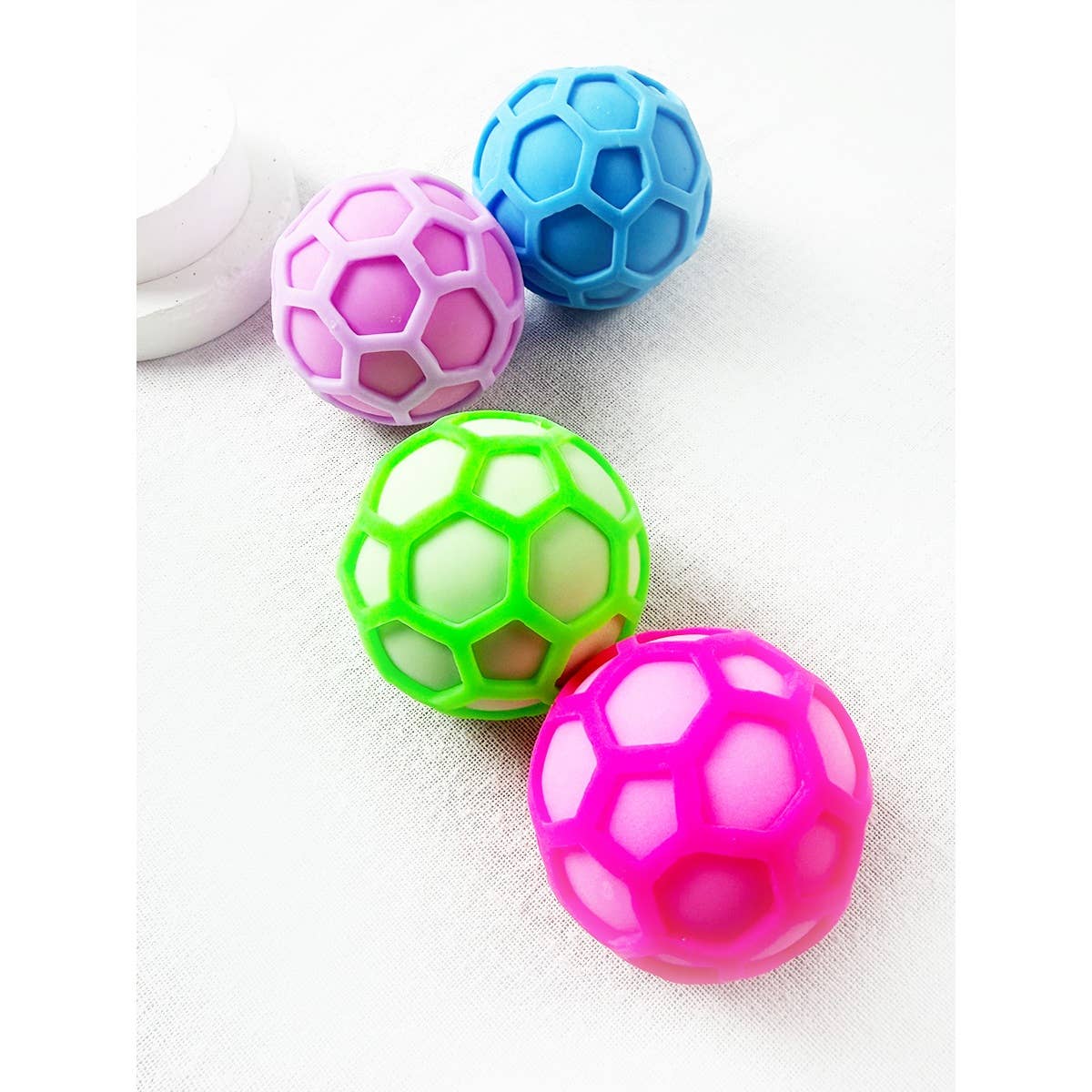 Hexaball Stress Squishy Toy: MIX COLOR / ONE(12)
