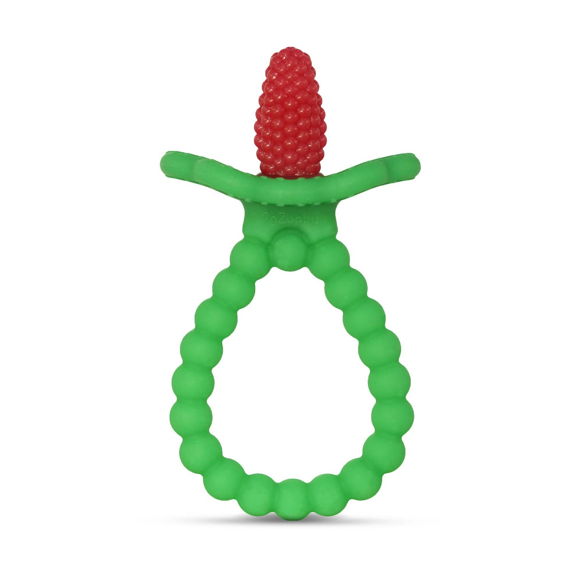 RaZberry Silicone Teether Plus: Red