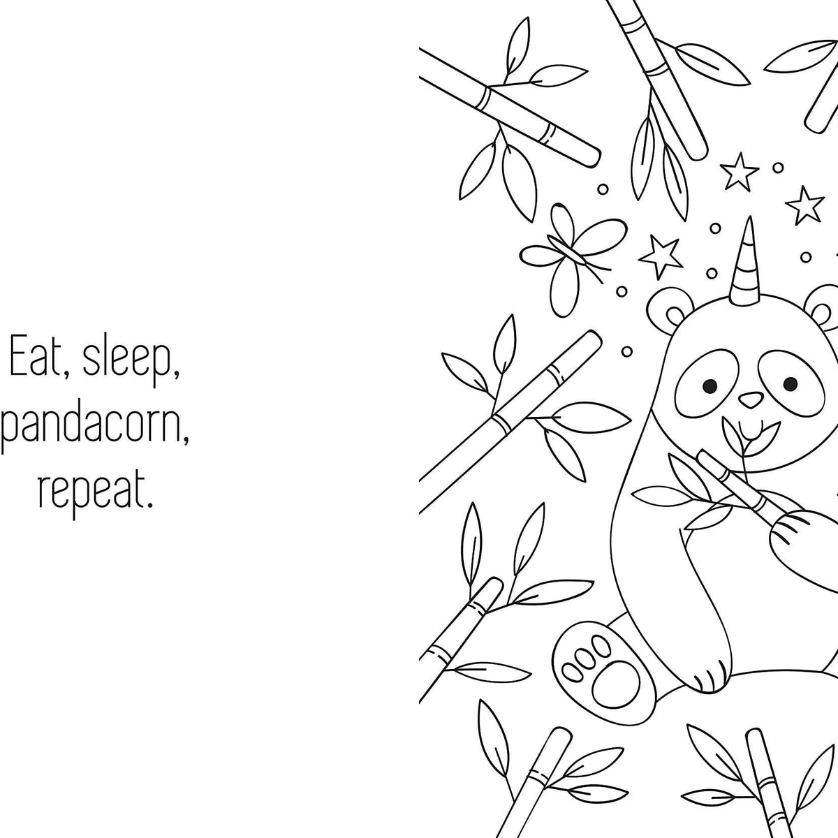 I Love Caticorns and Other Magical Mashups Coloring Book: Trade Paperback