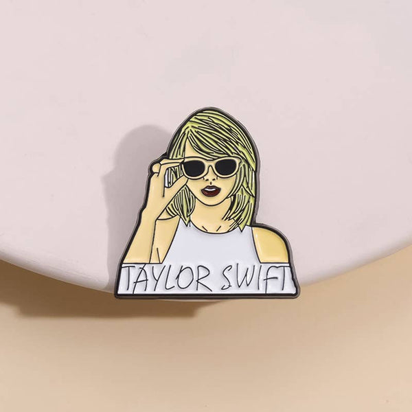 Taylor swift Metal badge brooch swiftie Enamel Pin: 1