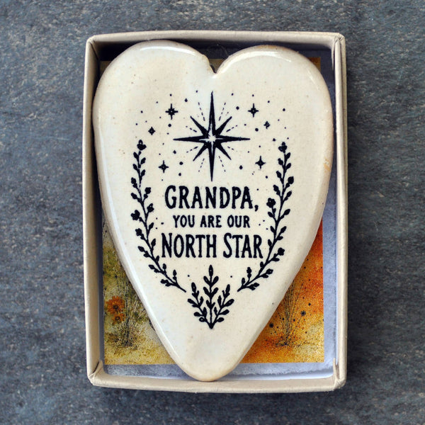 Grandpa, you are our North Star, Ornament, keepsake, usa