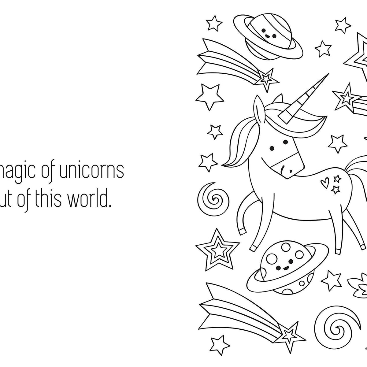 I Love Caticorns and Other Magical Mashups Coloring Book: Trade Paperback