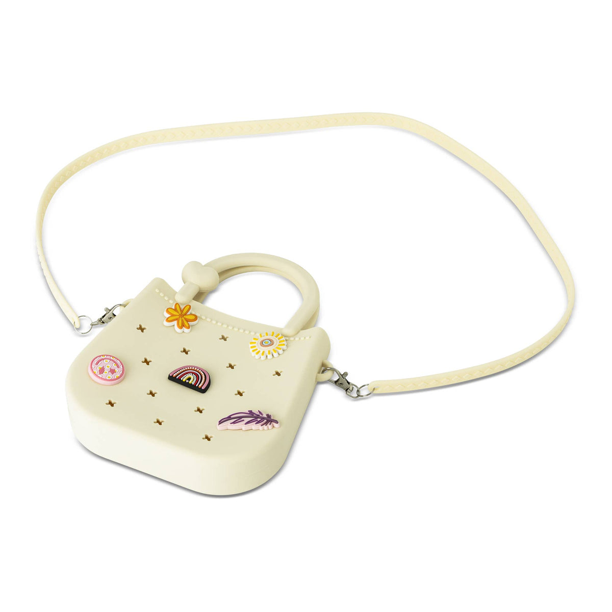 Mini Bogg Crossbody Bag - Cream
