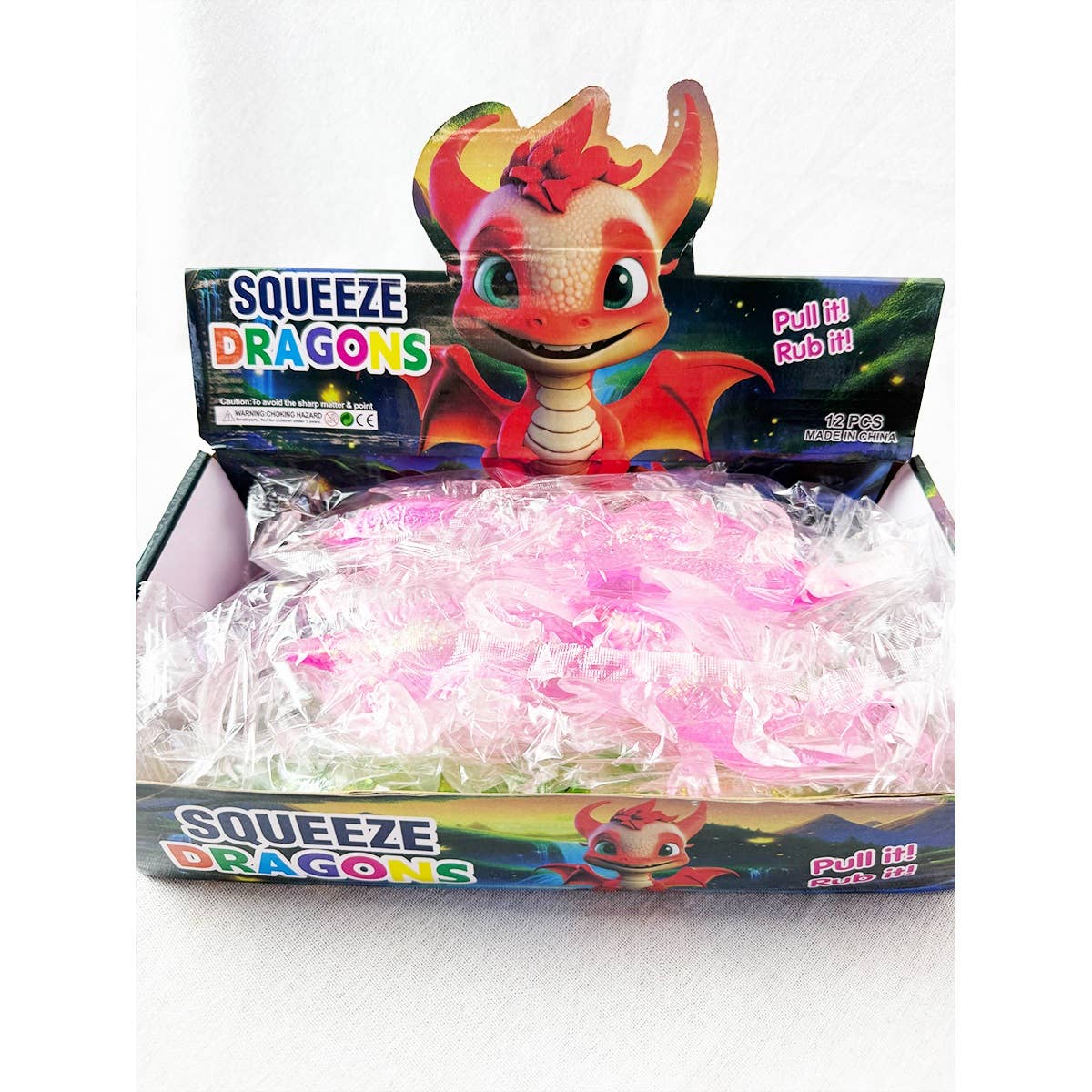 Flying Dragon Maltose Squishy Toys: MIX COLOR / ONE(12)