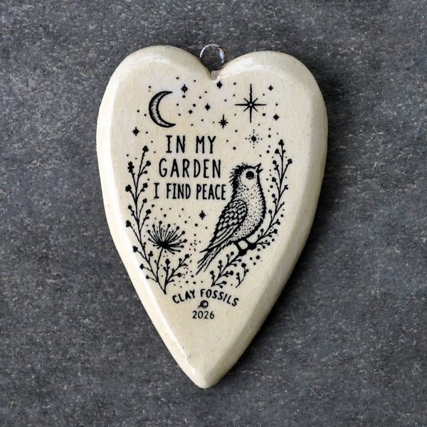 In my garden, handmade USA, pottery, boxed gift