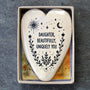 Daughter Beautifully Uniquely You, Heart Ornament