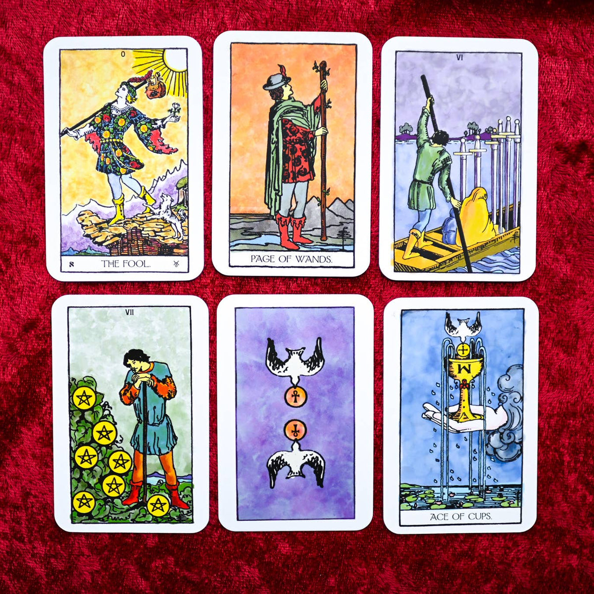 The Mini Weiser Tarot (78 Full-Color Cards, Mini RWS Deck)