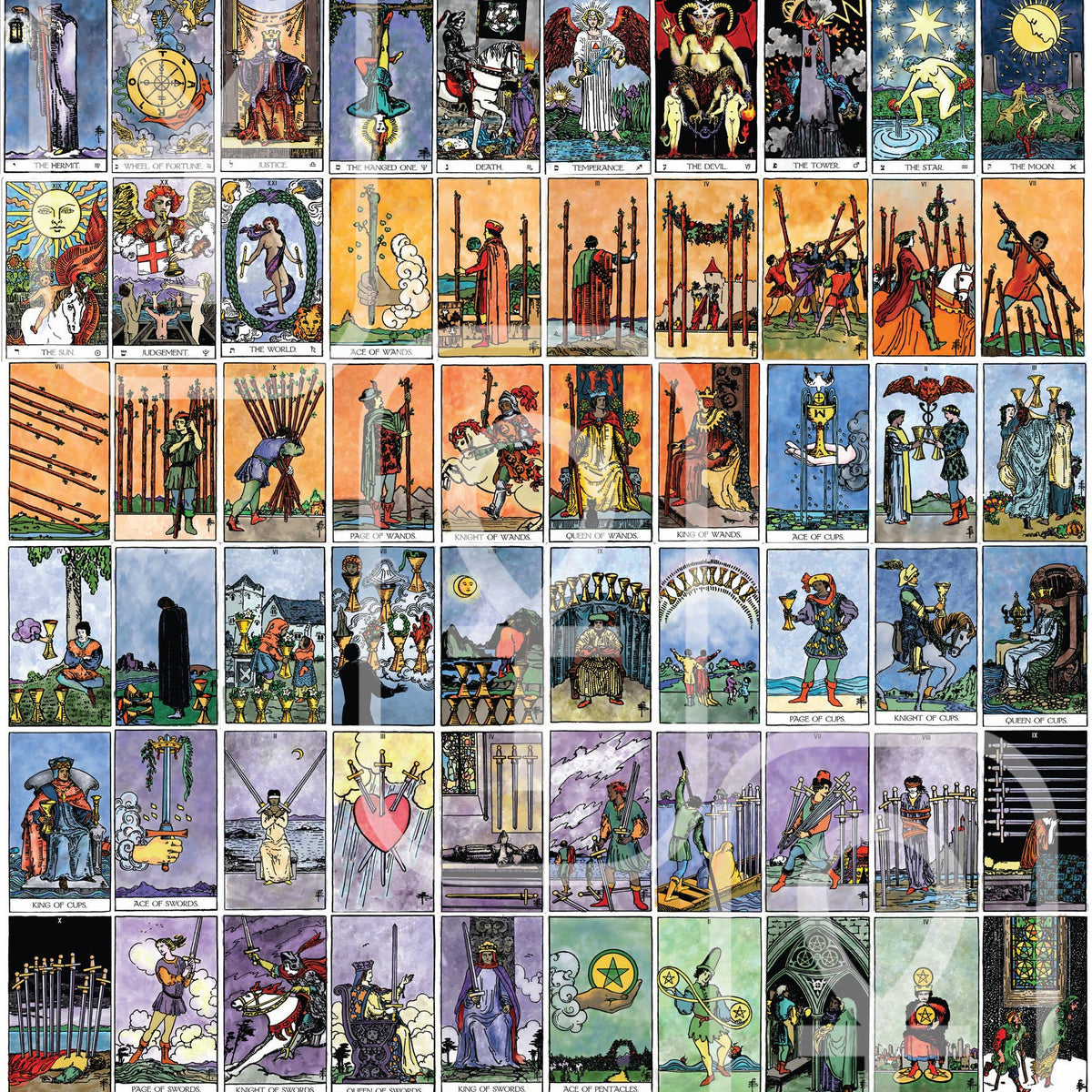 The Weiser Tarot Card Sticker Book: Over 2,500 Stickers