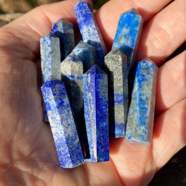 Lapis Lazuli Crystal Points Mini Gemstone Towers