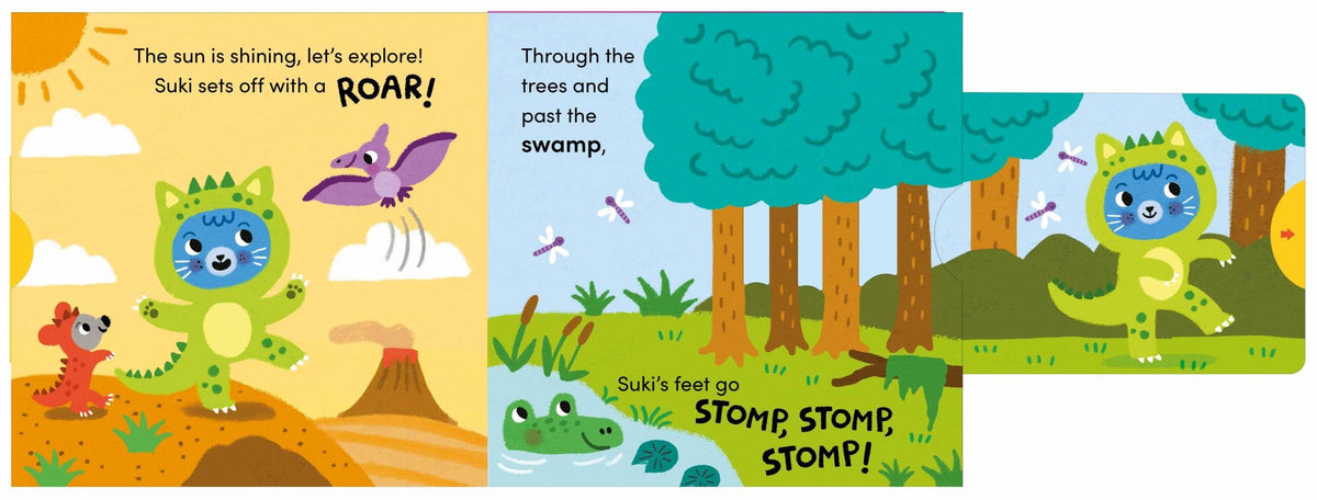 Suki Cat: Dinosaur: Board Book