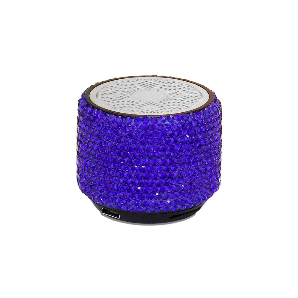 Mini Portable Bling Studded Wireless Speaker
: HEMATITE