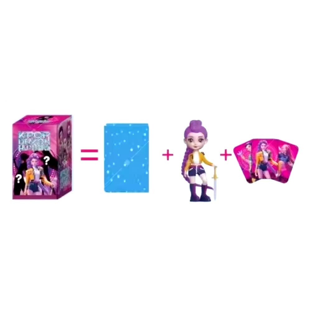 Kpop Demon Hunters Huntrix Figure Keychain Blind Box Trading Card - Candle Queen Candles