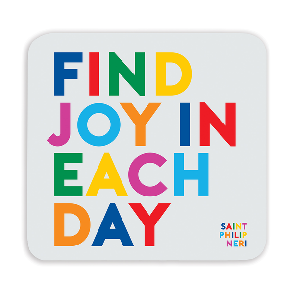 Coasters - CSD239 - Find Joy (Saint Philip Neri)