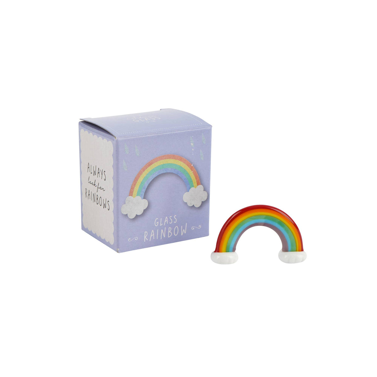 Artisan Glass Rainbow Ornament