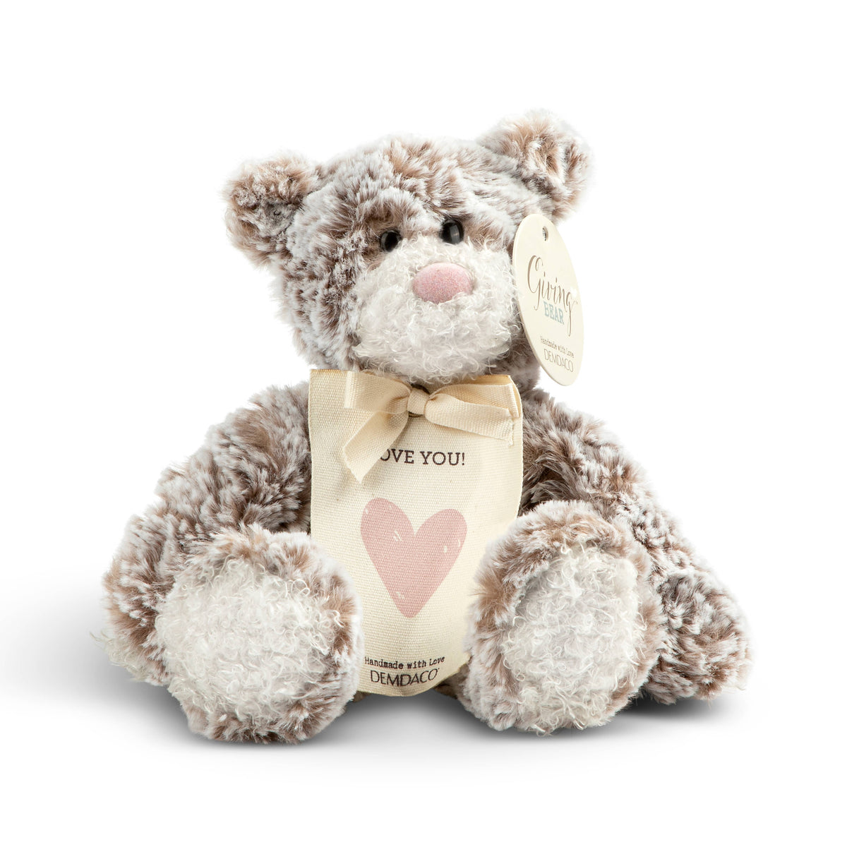 Mini Giving Bear - Pink Heart