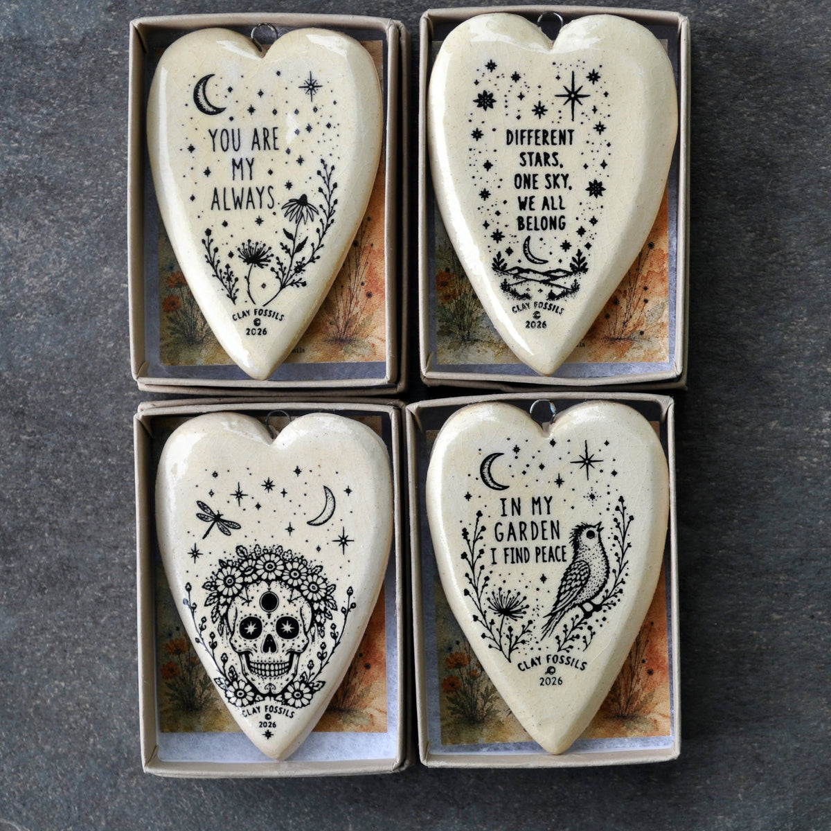 Sending you Love, handmade USA, gift, boxed