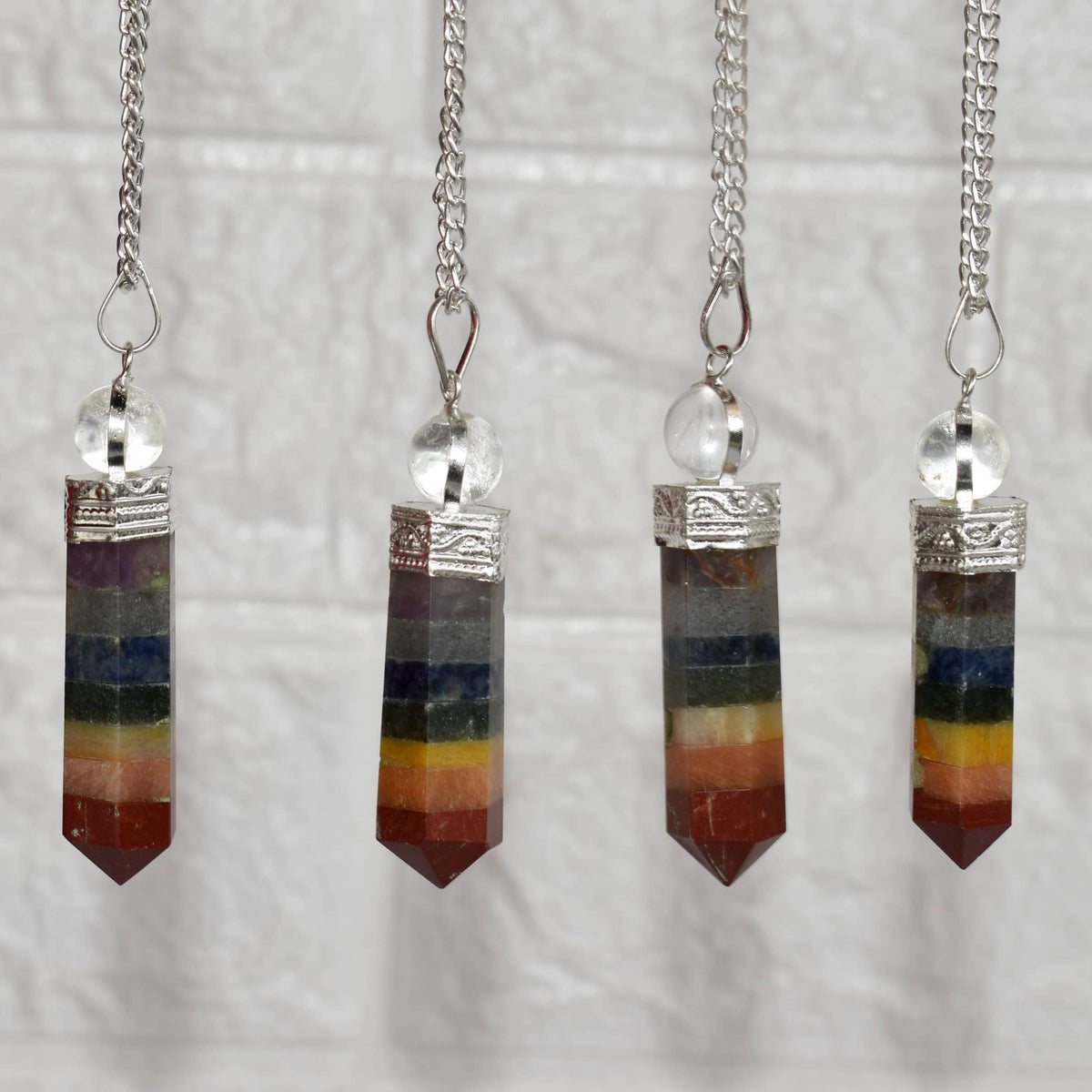 Dowsing Pendulum | Chakra Pendulum | Faceted Pendulums: Faceted - Candle Queen Candles
