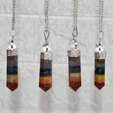 Dowsing Pendulum | Chakra Pendulum | Faceted Pendulums: Faceted - Candle Queen Candles