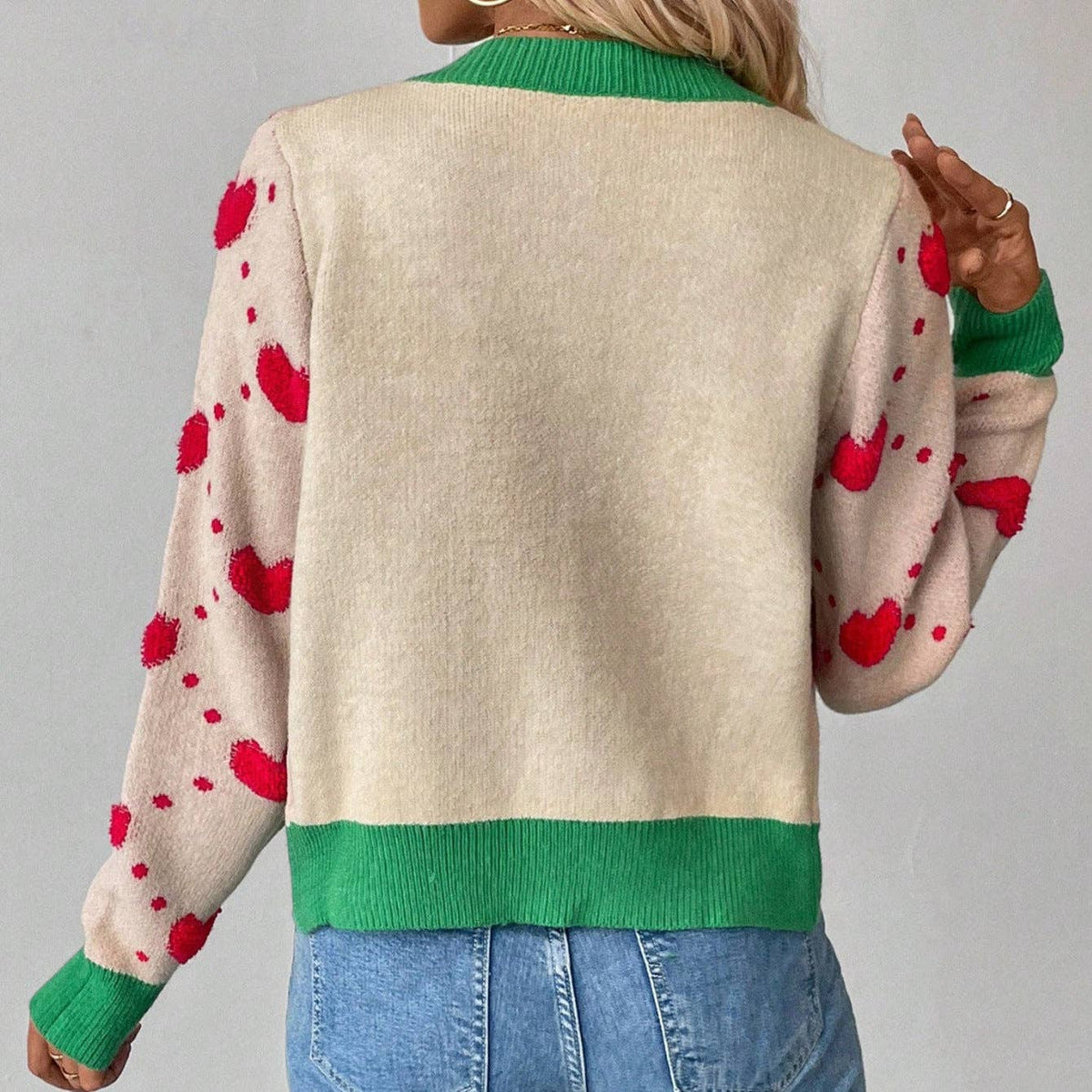 Heart Crochet Cardigan