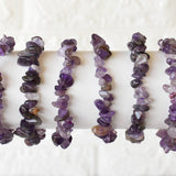 Healing Stones | Amethyst | Chip Bracelet |Spiritual Jewelry - Candle Queen Candles