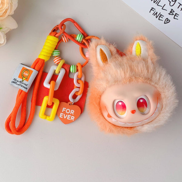 Labubu Inspired Cute Plush Keychain– Bag Charm