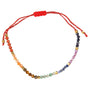 7 Chakra 2mm Hemp Pull Bracelet