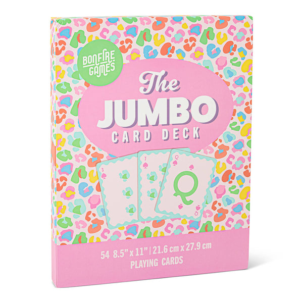 Jumbo Playing Cards - Leopard