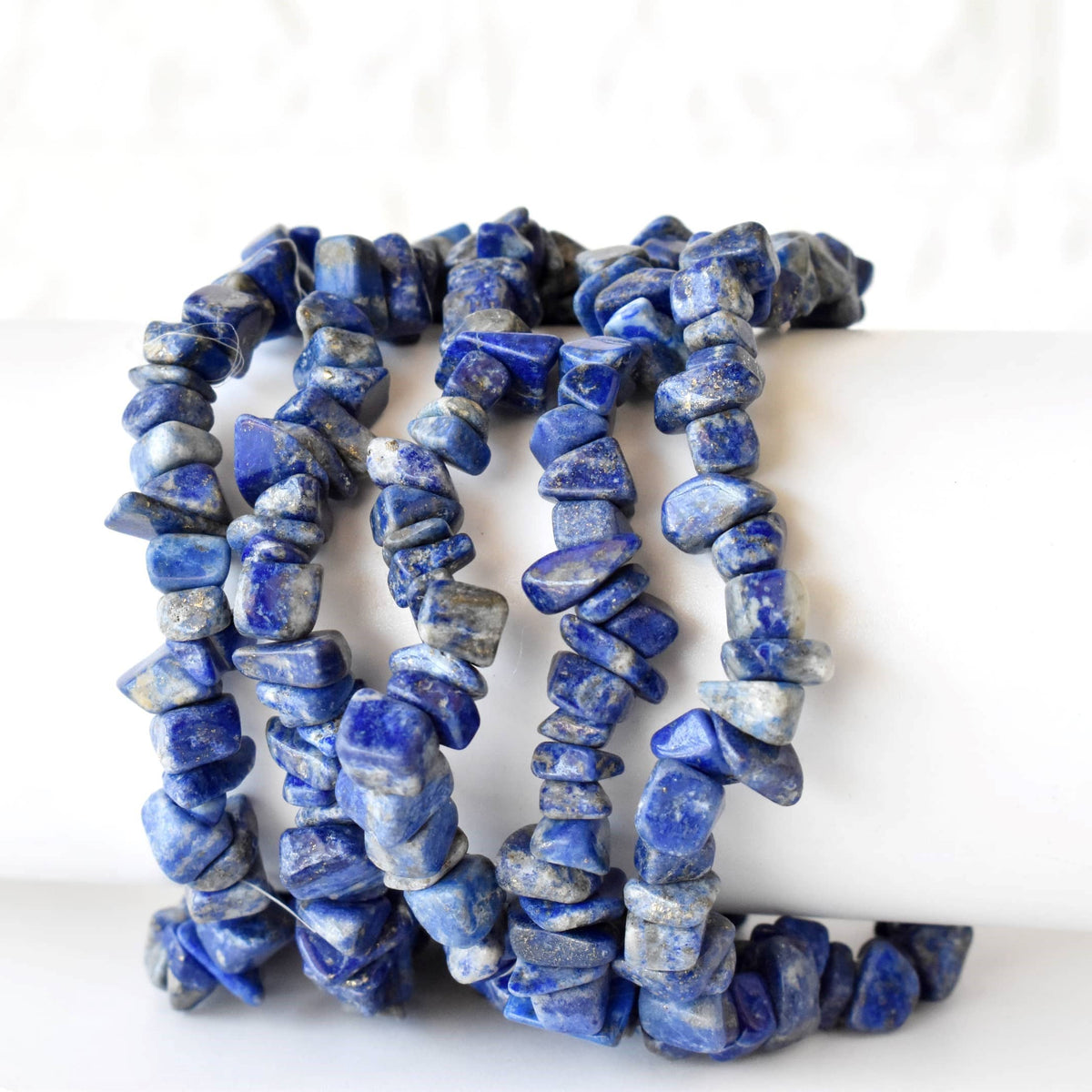 Healing Stone | Lapis Lazuli | Spiritual Gift |Chip Bracelet