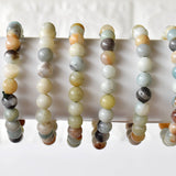 Healing Bracelet | Multi Amazonite | Gemstone Bracelet: 6mm - Candle Queen Candles