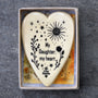 My Daughter, my heart, Heart Ornament
