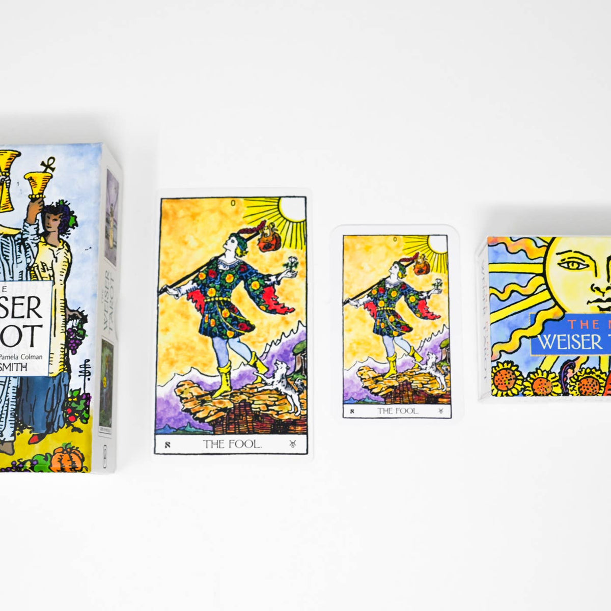 The Mini Weiser Tarot (78 Full-Color Cards, Mini RWS Deck)