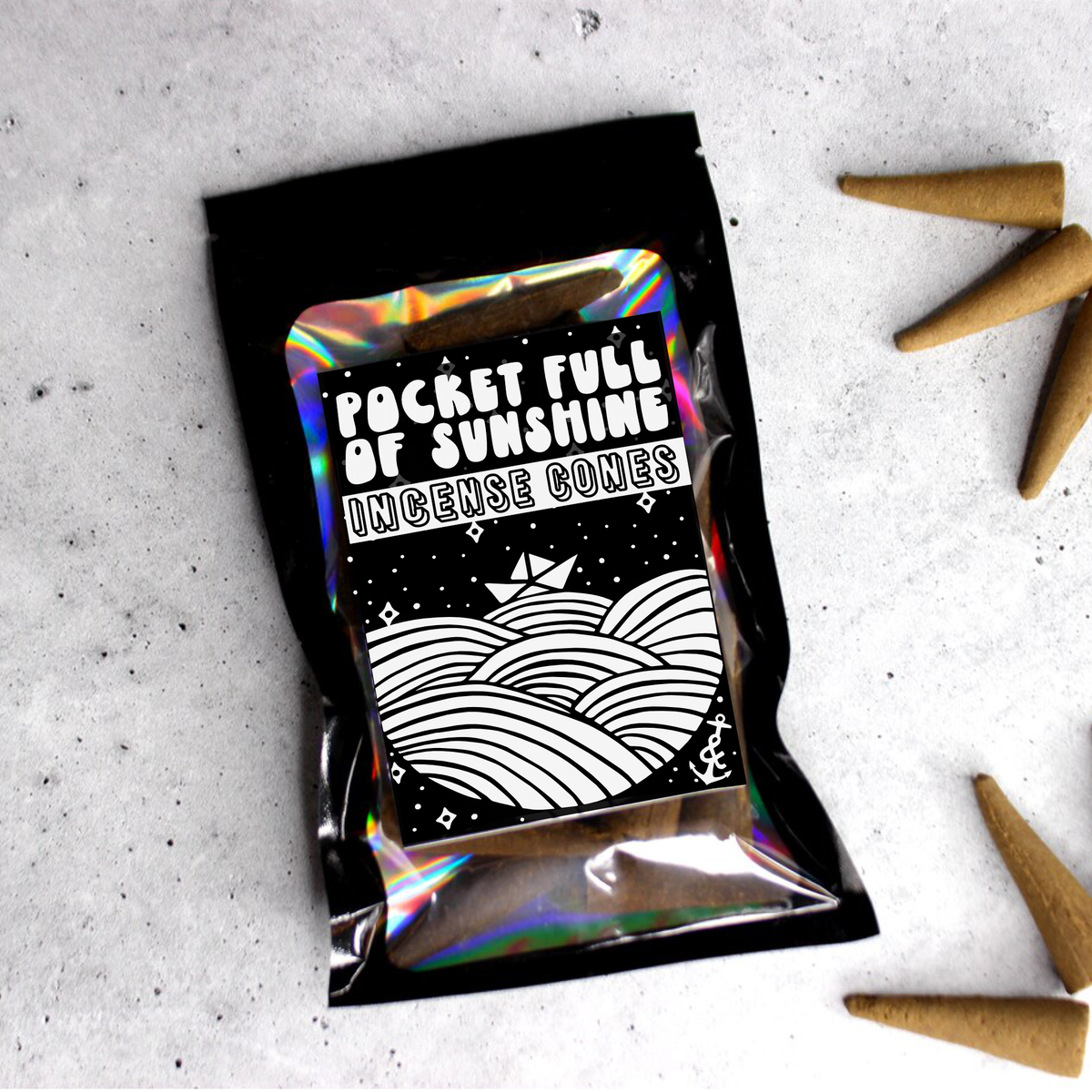 POCKET FULL OF SUNSHINE |  Incense Cones | Backflow Cones