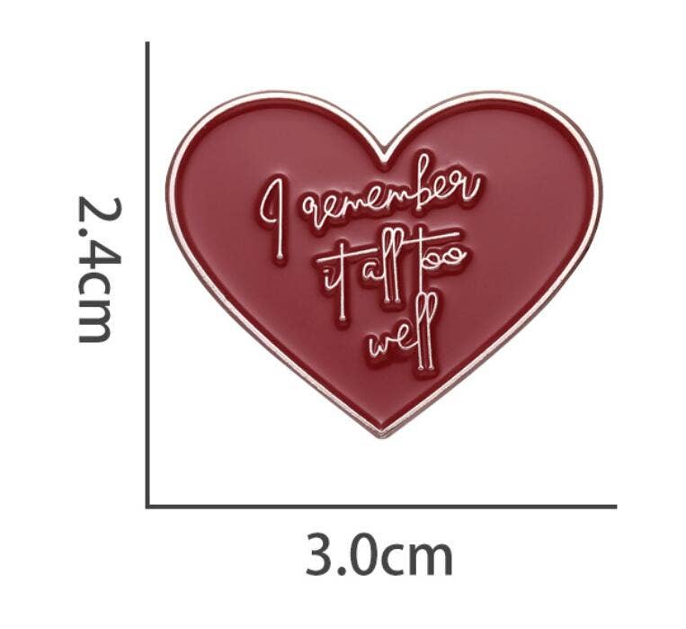 Taylor swift Metal badge brooch swiftie Enamel Pin: 1