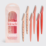Recycled Plastic Dermaplaners 6pc Set - Asstd Cherry Blossom - Candle Queen Candles