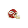 NFL Kansas City Chiefs Football Helmet Pin