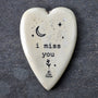 I miss you Heart Ornament