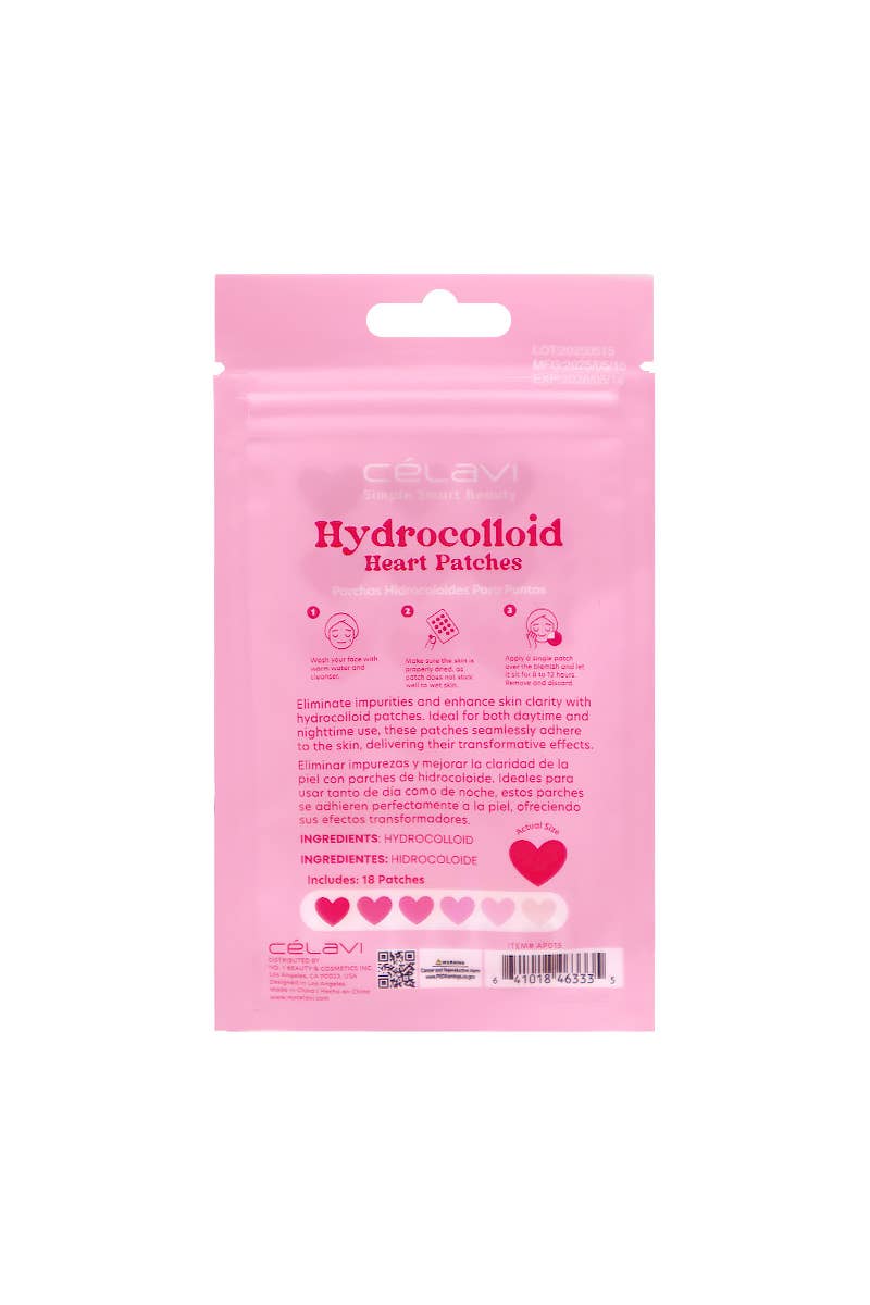 Celavi AP015 Heart Acne Hydrocolloid Spot Patches - 12