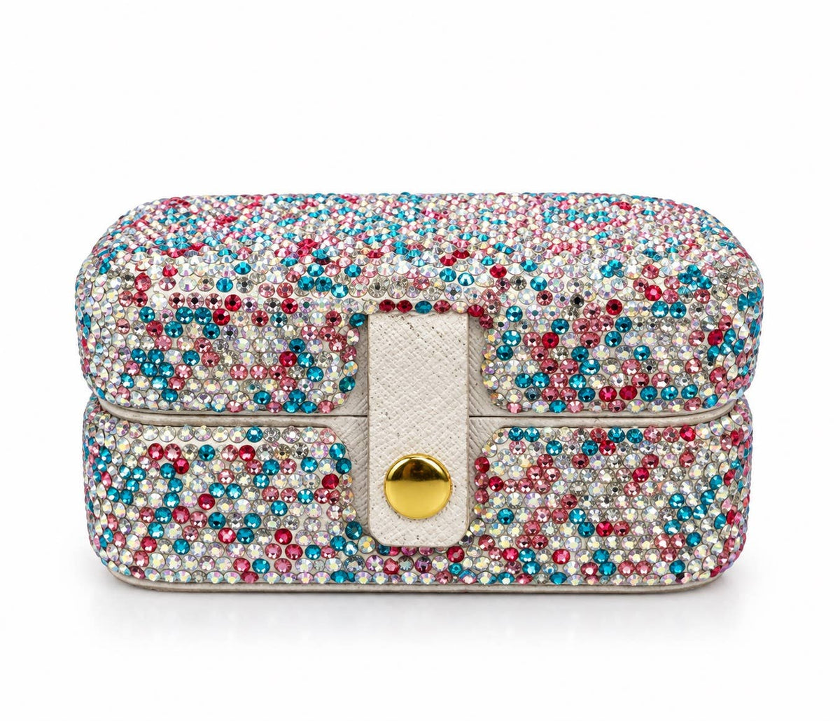 Bling Travel Jewelry Box: Pink
