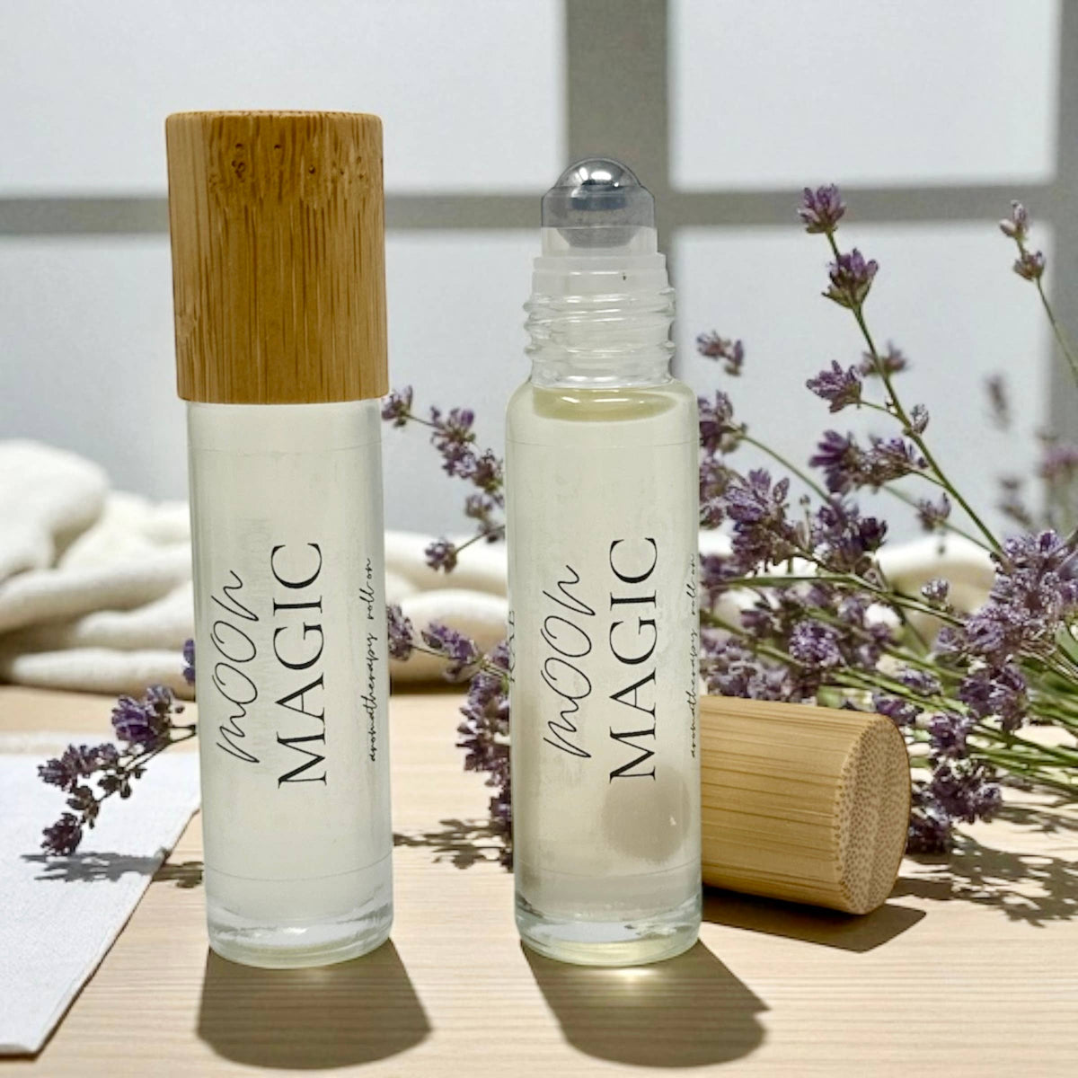 Aromatherapy Oil Roll-On - Essential Oils - Refreshing: Moon magic