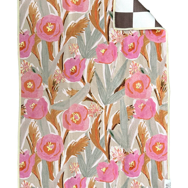 Reeds: Reversible Hand Towel: Cream/Brown / Hand Towel